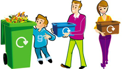 family recycling