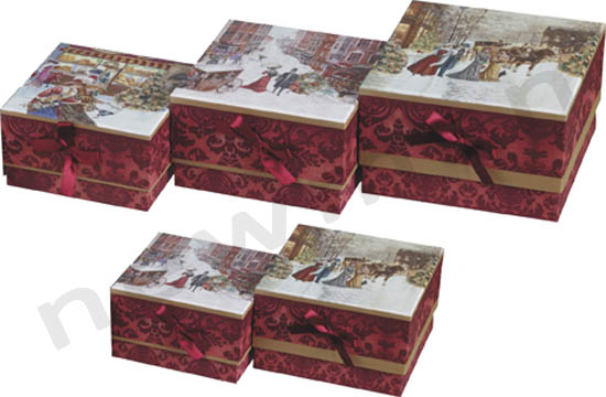 44351 xartino kouti tetragono xristougenniatiko set5 231370