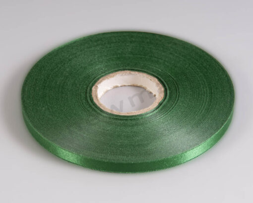 saten kordela 10mm prasino