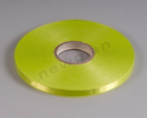 saten kordela 10mm laim