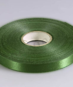 saten kordela 15mm prasino