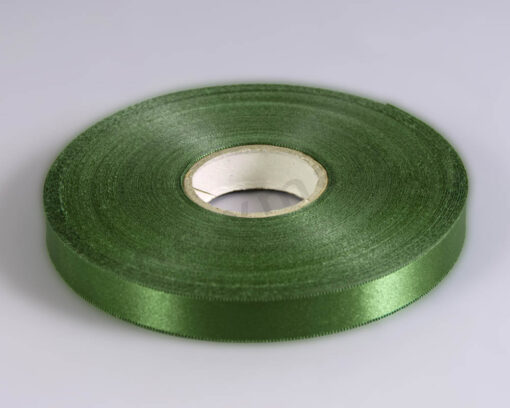 saten kordela 15mm prasino