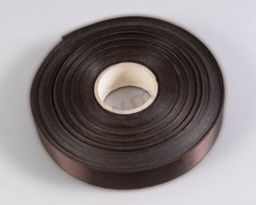 saten kordela 25mm skouro kafe
