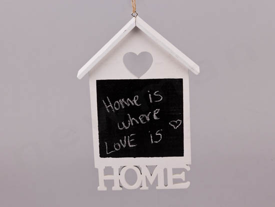 Μαυροπίνακας σπιτάκι Home