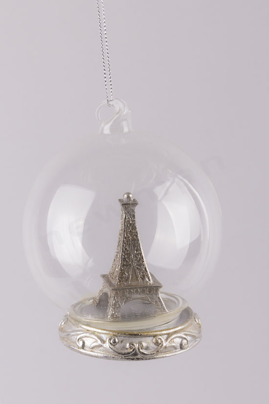 380188 Μπάλα Tour Eiffel (silver)