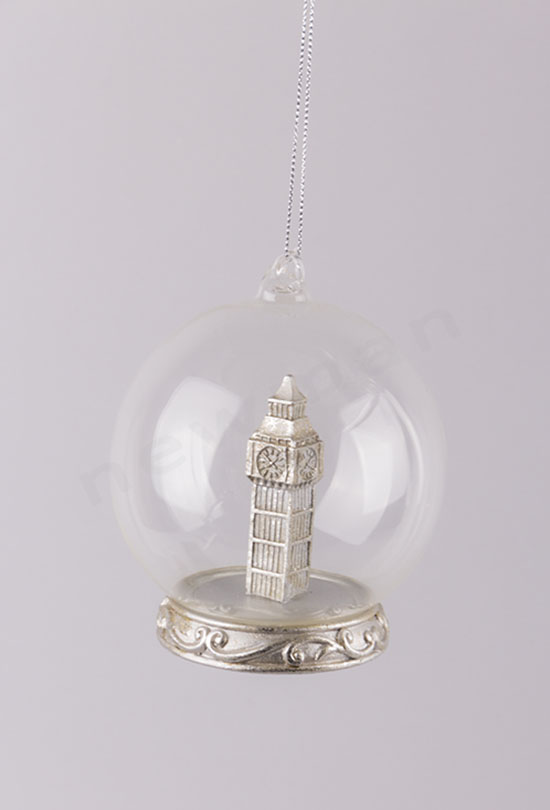 380188 Μπάλα Big Ben (silver)