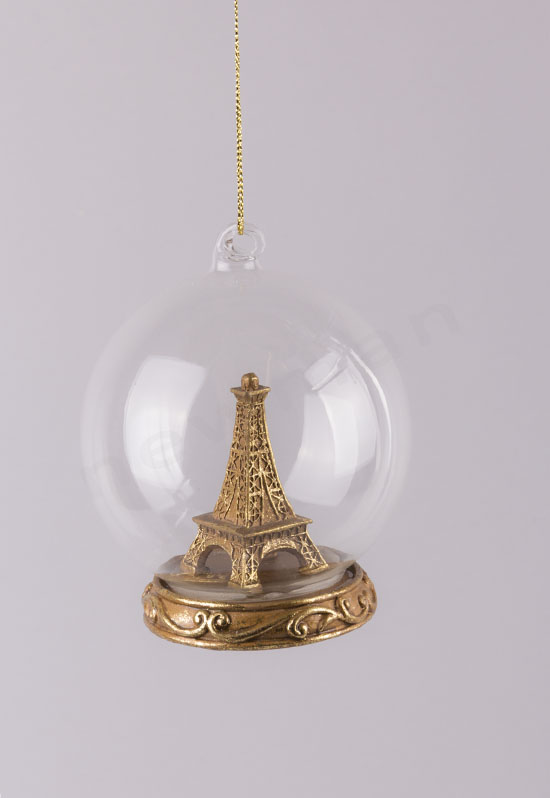380189 Μπάλα Tour Eiffel (gold)