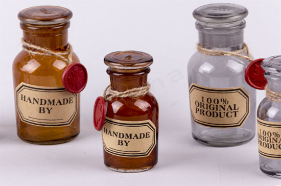 Γυάλινα μπουκάλια HANDMADE BY...