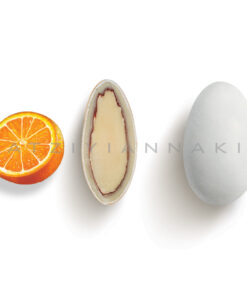 Choco Almond γεύση Πορτοκάλι κουφέτο λευκό ματ