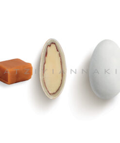 Choco Almond γεύση Καραμέλα κουφέτο λευκό ματ
