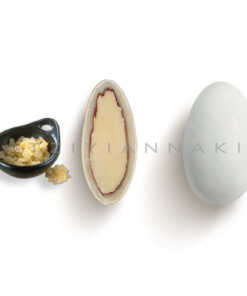 Choco Almond γεύση Μαστίχα κουφέτο λευκό ματ