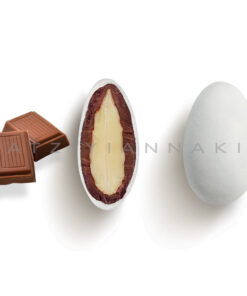 Choco Almond Γαλακτος κουφέτο λευκό ματ