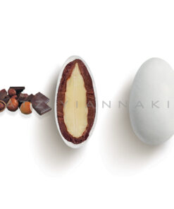 Choco Almond γεύση Gianduia κουφέτο λευκό ματ