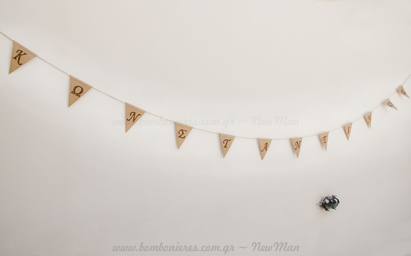 DIY γιρλάντα με γράμματα