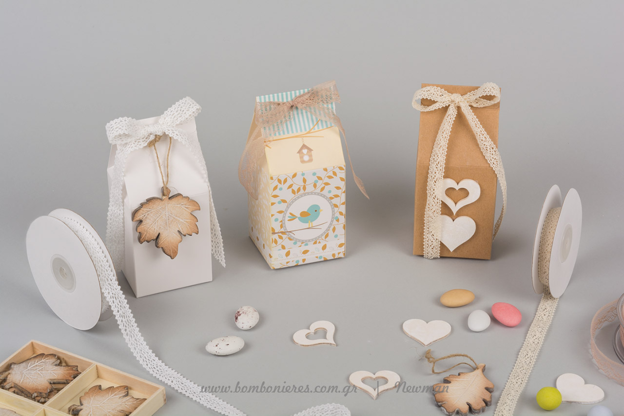 milk box koutakia mpomponieres dorakia