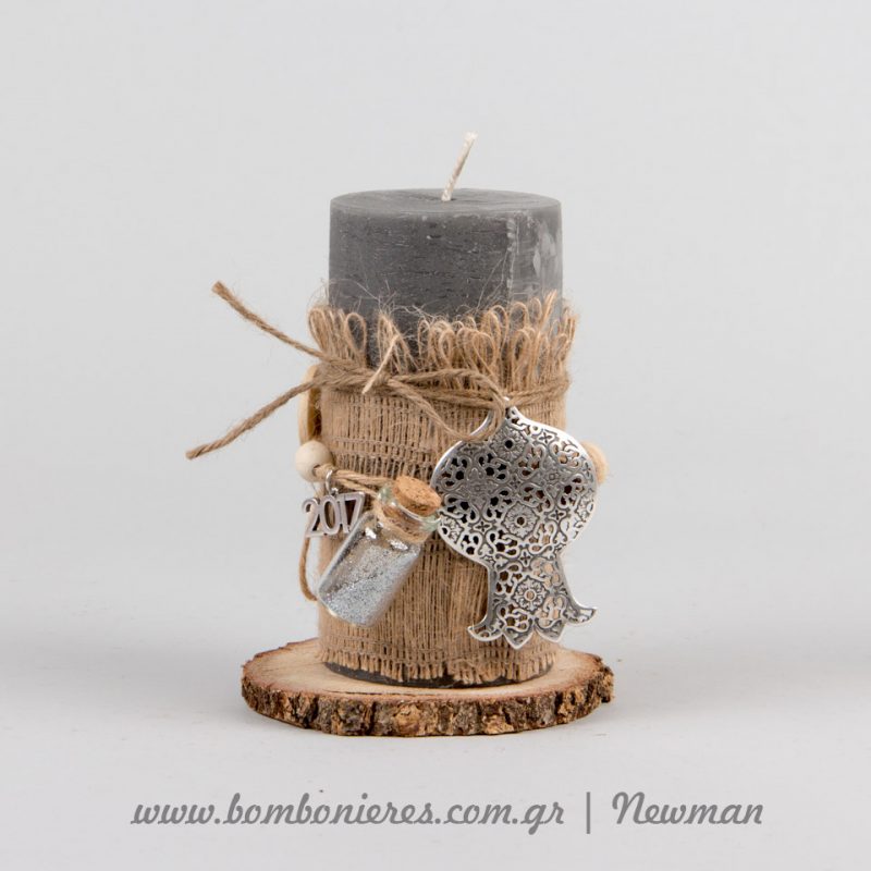 Rustic κεριά γούρια keria gouria idea newman
