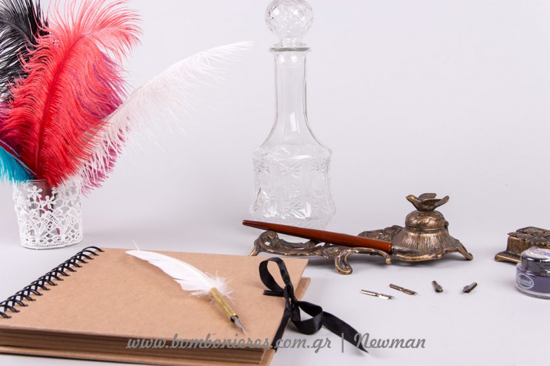 Είδη καλλιγραφίας και vintage μπουκάλια λικέρ mpoukalia vintage penes ftera
