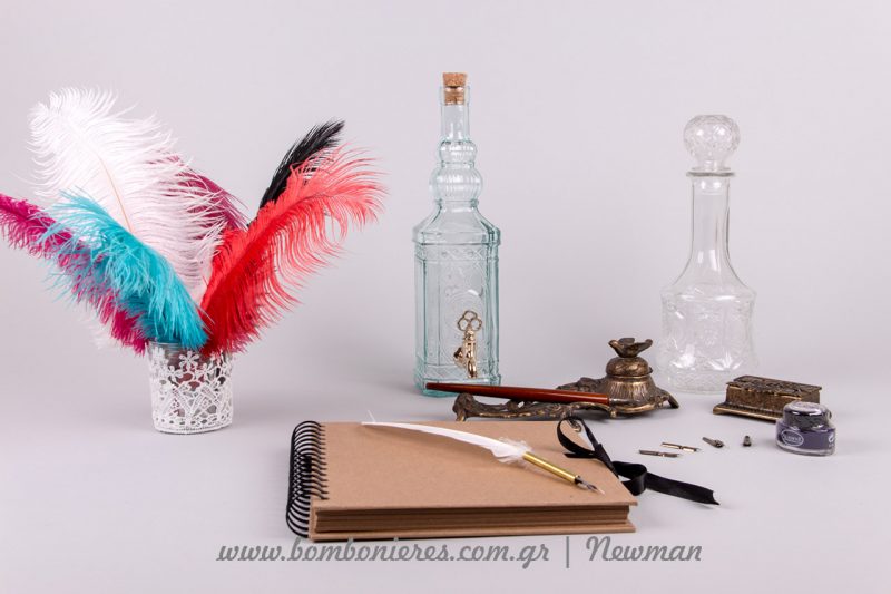 Είδη καλλιγραφίας και vintage μπουκάλια λικέρ mpoukalia vintage penes ftera