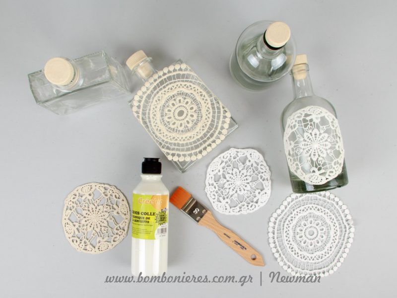 υλικά χειροτεχνίας diy diakosmisi mpoukalia ilika