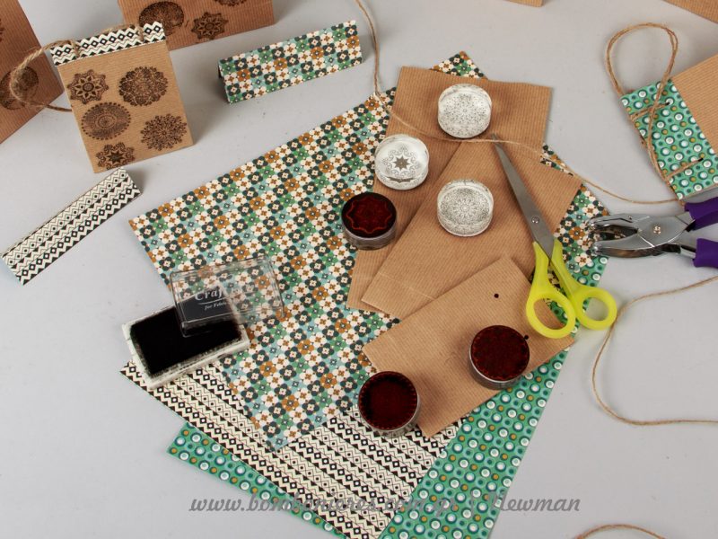 σφραγίδες και μελάνια bohemian style συσκευασίες δώρων boho diy siskevasies dora