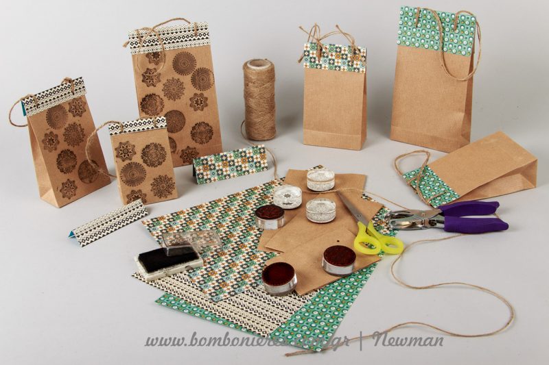 Υλικά και εργαλεία χειροτεχνίας bohemian style συσκευασίες δώρων boho diy siskevasies dora