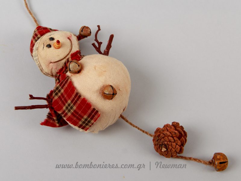 κρεμαστός χιονάνθρωπος kremastos xionanthropos snowman 