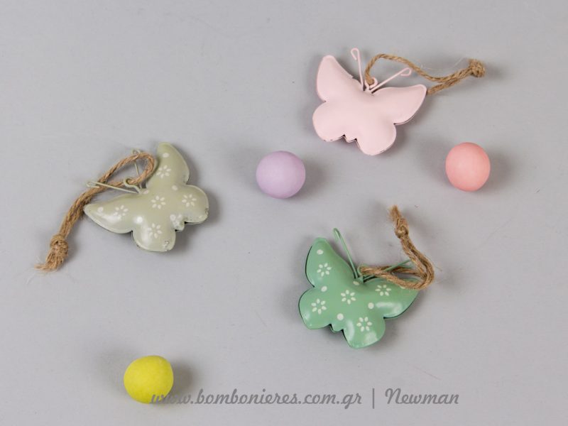 Μεταλλικές παστέλ πεταλούδες metallikes petaloudes pastel