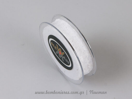 venezzia dantela 25mm 092063 δαντέλα άσπρη