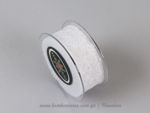 venezzia dantela 45mm 092064 δαντέλα λευκό χρώμα