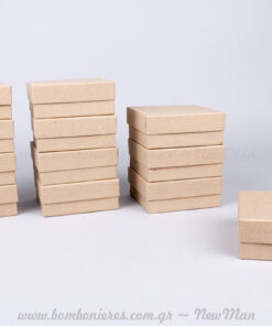 Χάρτινα κραφτ κουτιά – 10x10x4cm