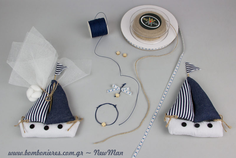 Αγορίστικο θέμα βάπτισης: Blue navy + καραβάκι για τη σημαντική ημέρα που ο μικρός σας μπόμπιρας θα κάνει την πρώτη μεγάλη του βουτιά.